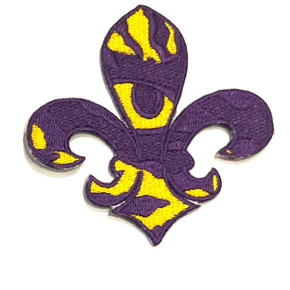 LSU Tigers patch iron on Louisiana State fan DIY - Picture 1 of 2